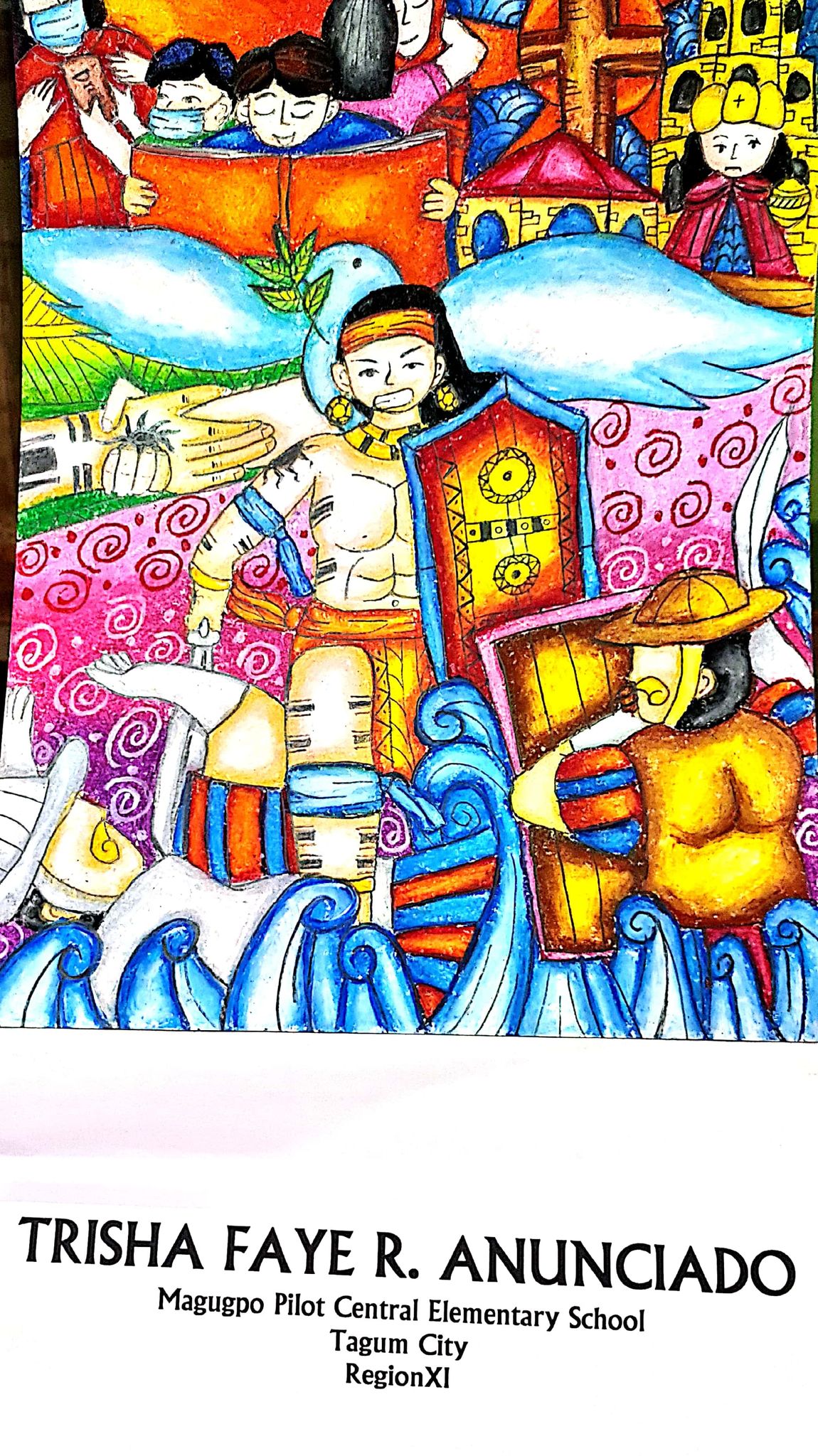 Here are the winners of the Regional Creative Painting Contest for the